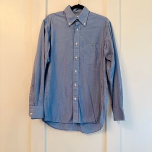 Men's Lacoste Blue Checkered Shirt